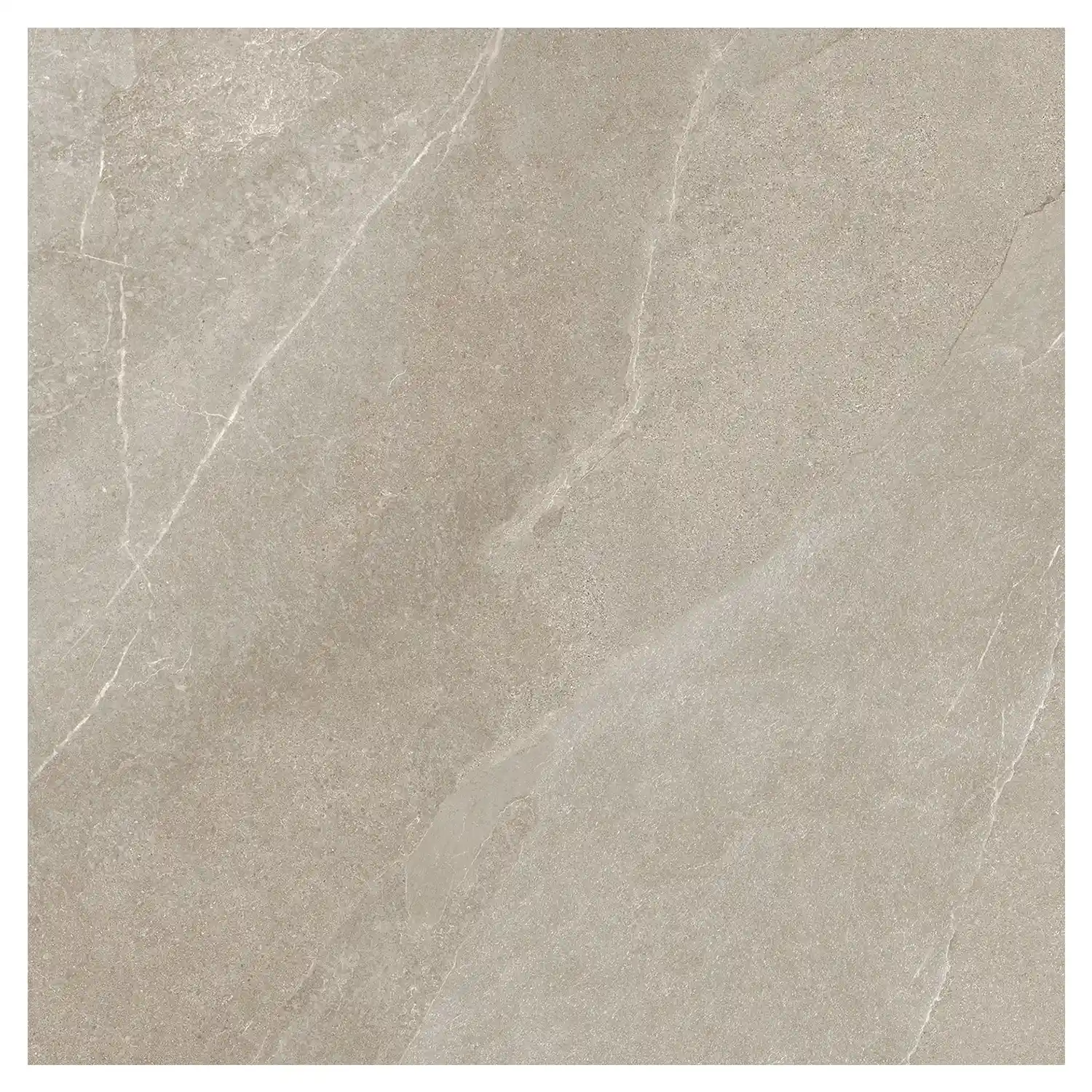 Schieferoptik Fliese Shale Taupe 80 x 80 cm