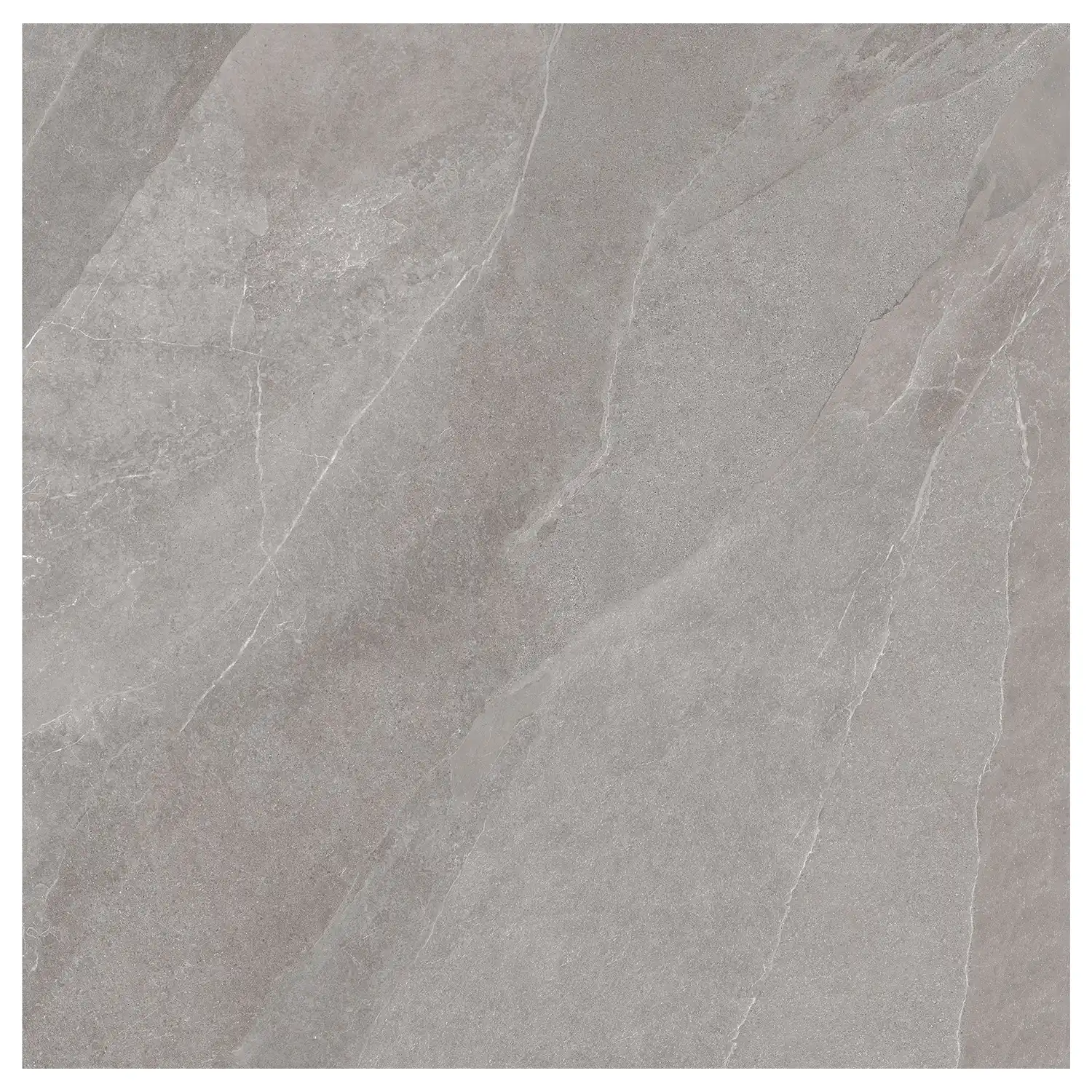 Schieferoptik Fliese Shale Greige 120 x 120 cm