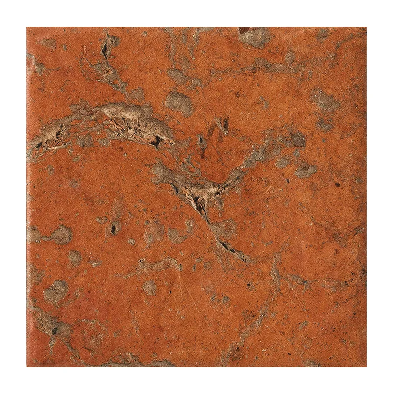 CIR Cotto del Campiano Rosso Siena 20 x 20 cm Musterfliese