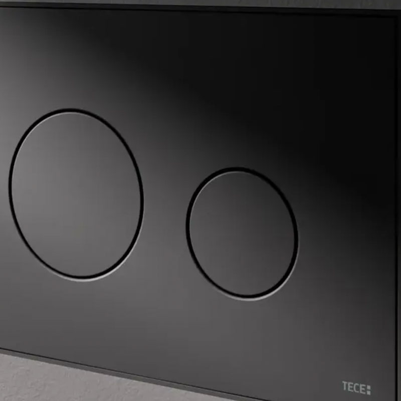 Tece Loop WC Betätigungsplatte Weiß Matt