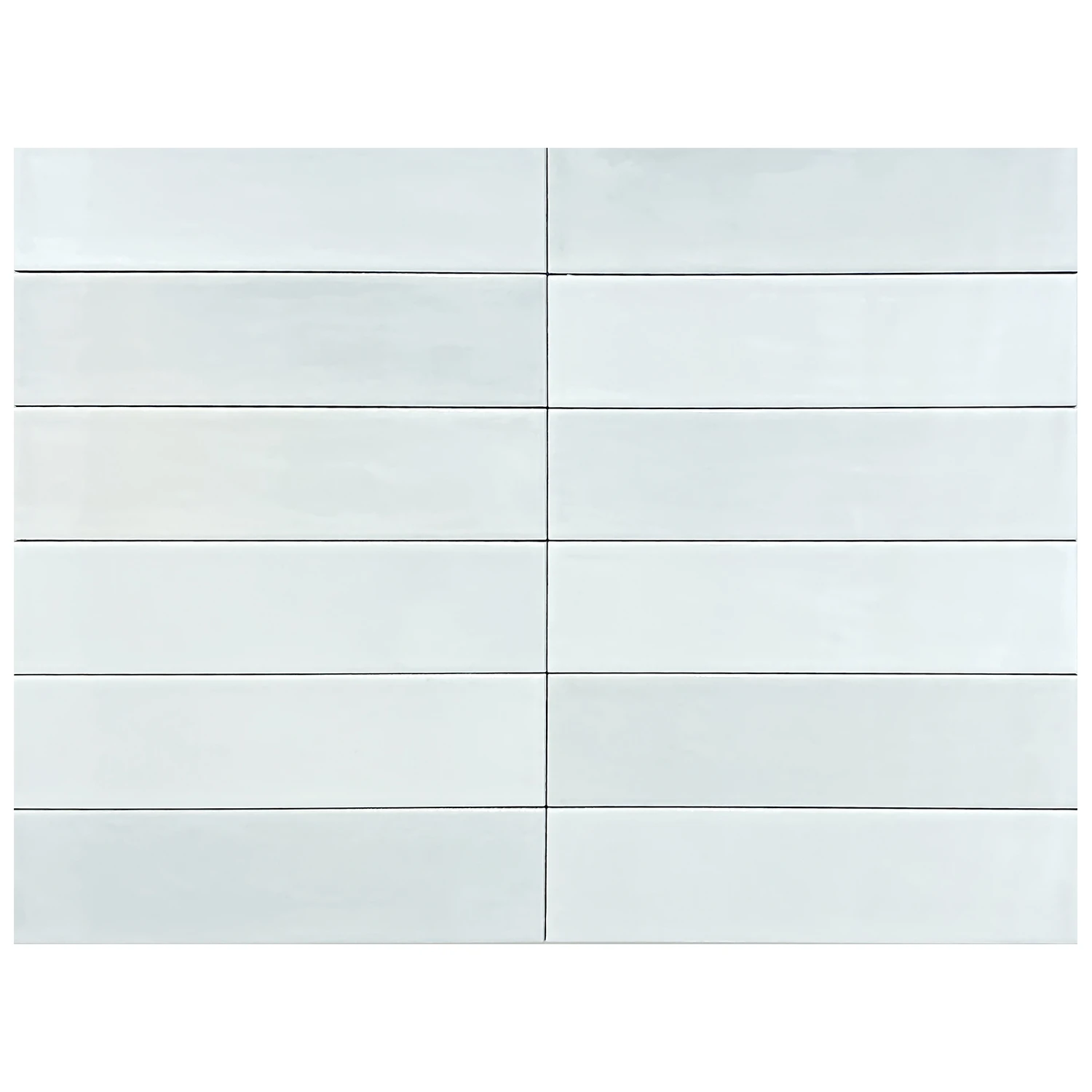 Fliese Casa Zellige White 7 x 28 cm