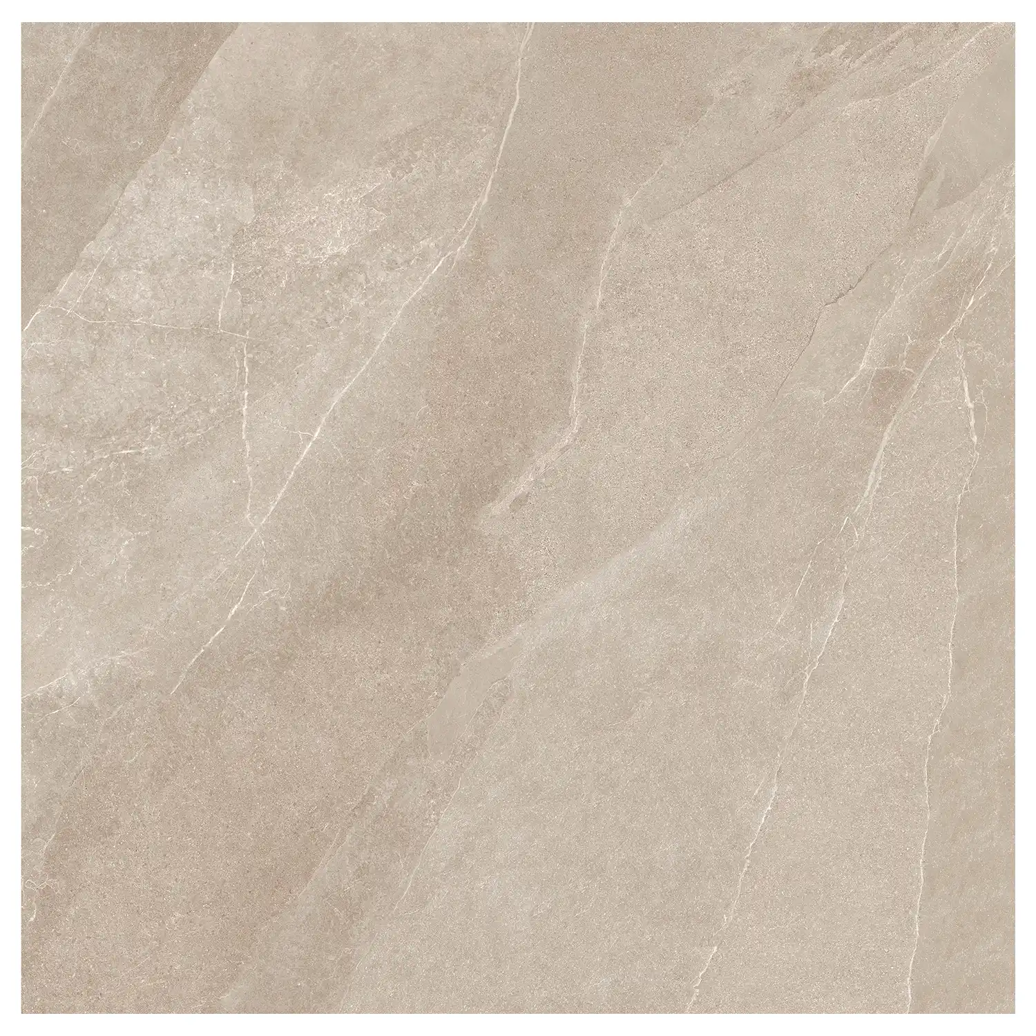 Schieferoptik Fliese Shale Taupe 120 x 120 cm