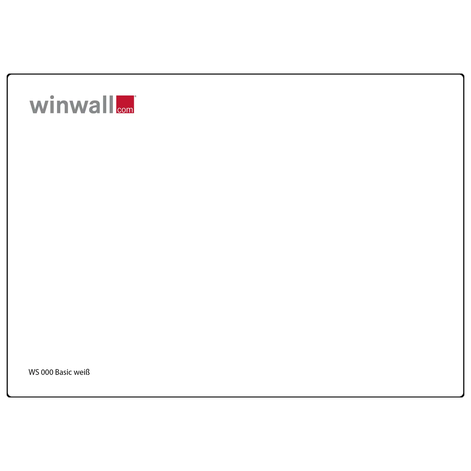 Duschrückwand Basics weiß matt