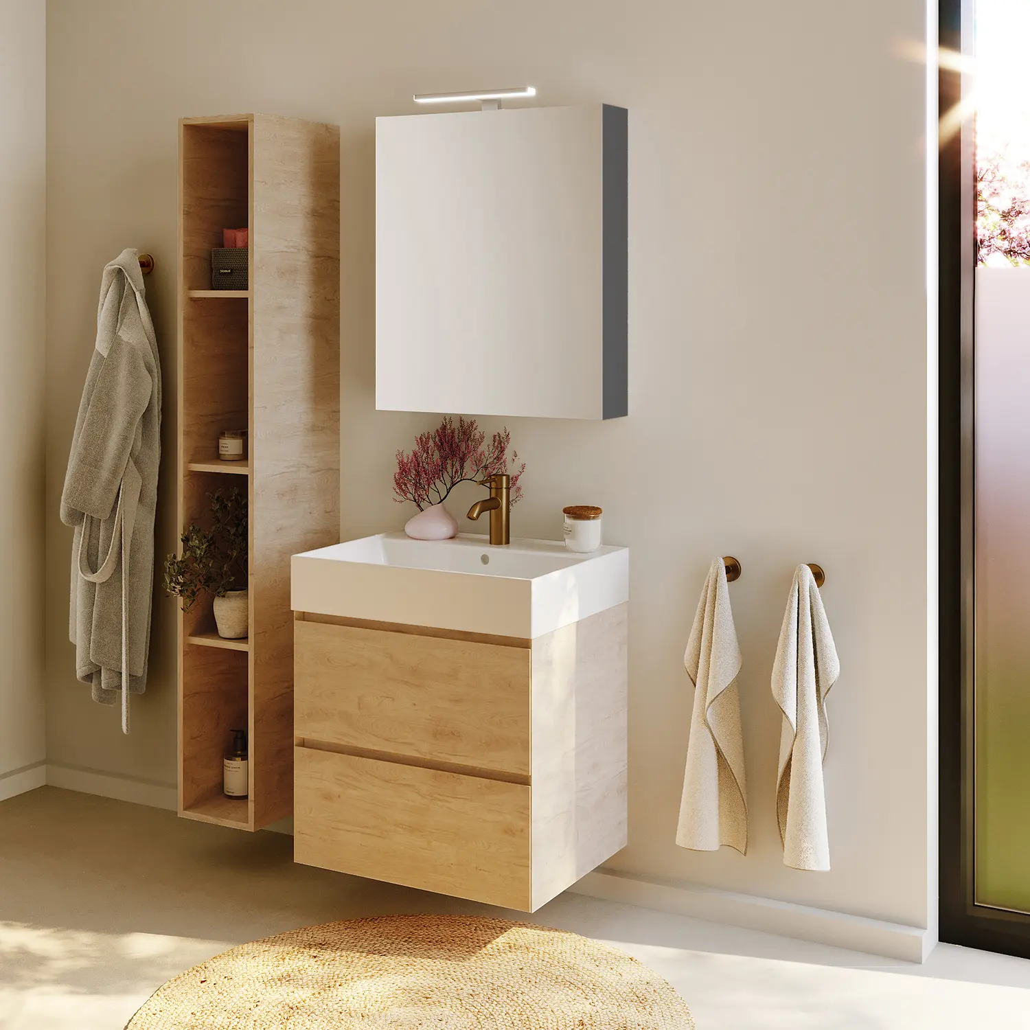 Riho Spring-Up Rise Waschtisch mit Unterschrank