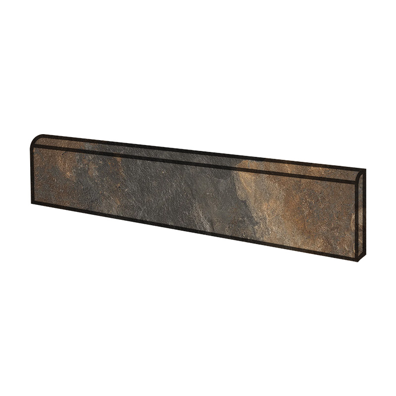 Schieferoptik Sockel Slate Natural 6,5 x 120 cm