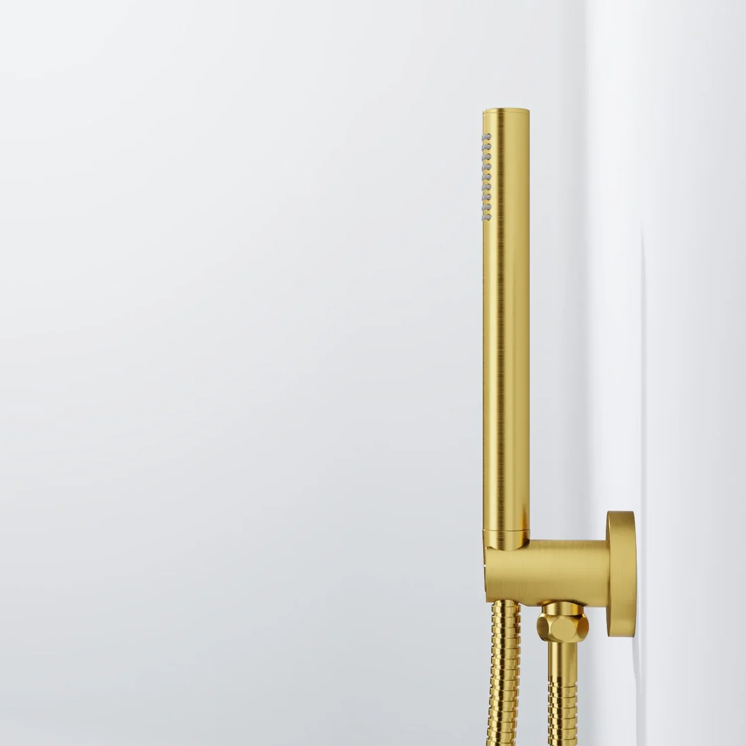 Steinberg Serie 100 Handbrausegarnitur mit Brauseanschlußbogen