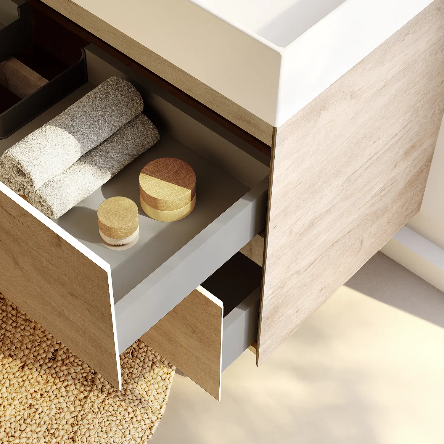 Riho Spring-Up Rise Waschtisch mit Unterschrank