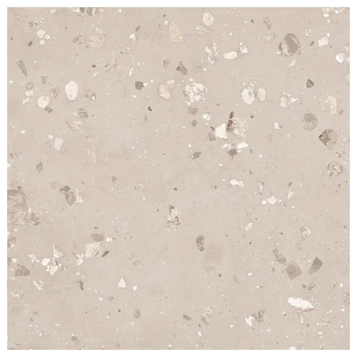 Betonoptik Fliesen I Cementi Ivory Ciottolo 120 x 120 cm
