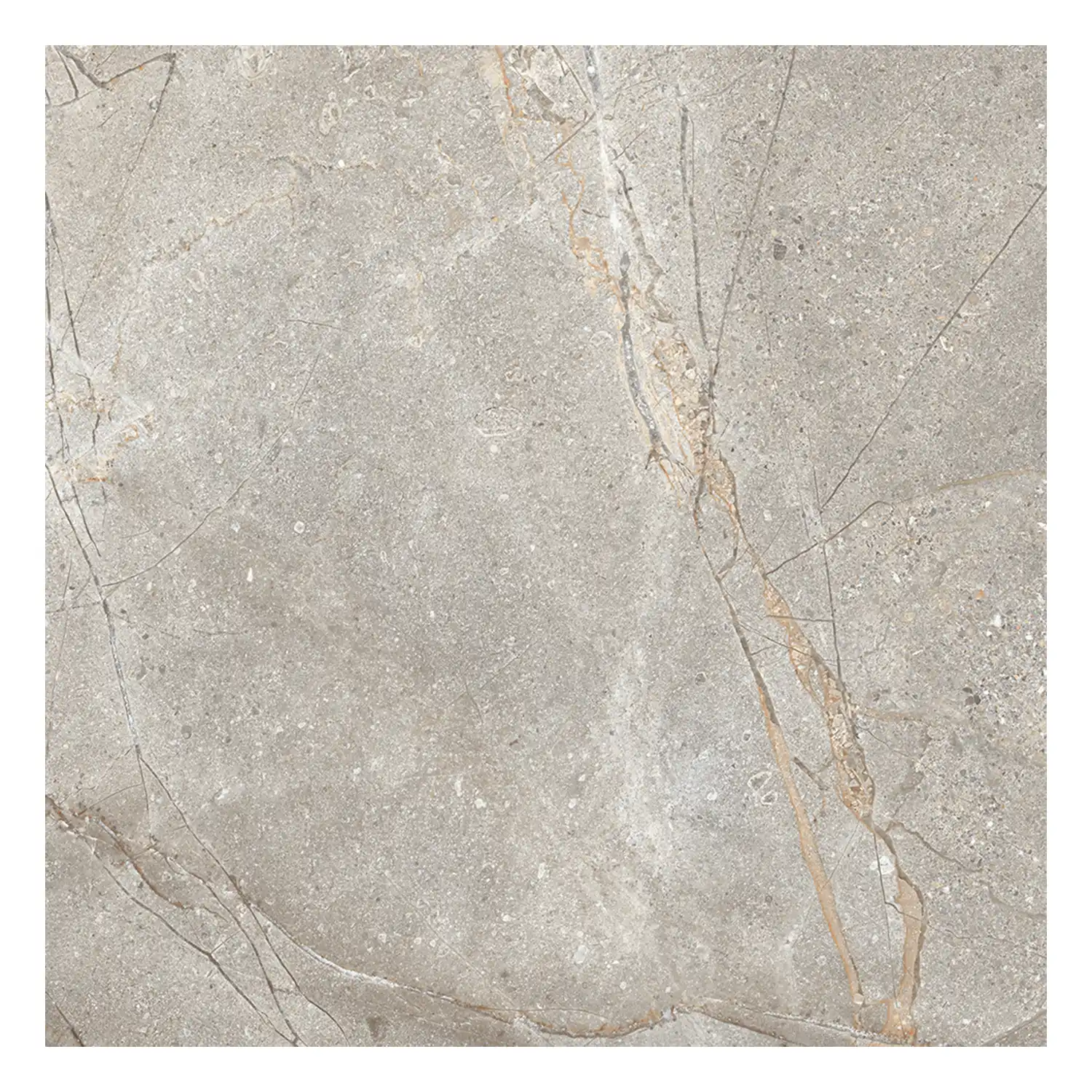 Steinoptik Fliese Crust Taupe R11 60 x 60 cm