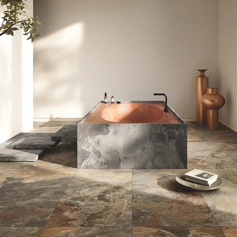 Schieferoptik Fliese Slate Natural 60 x 120 cm