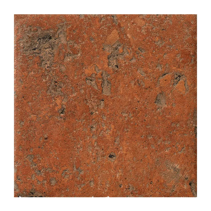CIR Cotto del Campiano Rosso Siena 20 x 20 cm Musterfliese