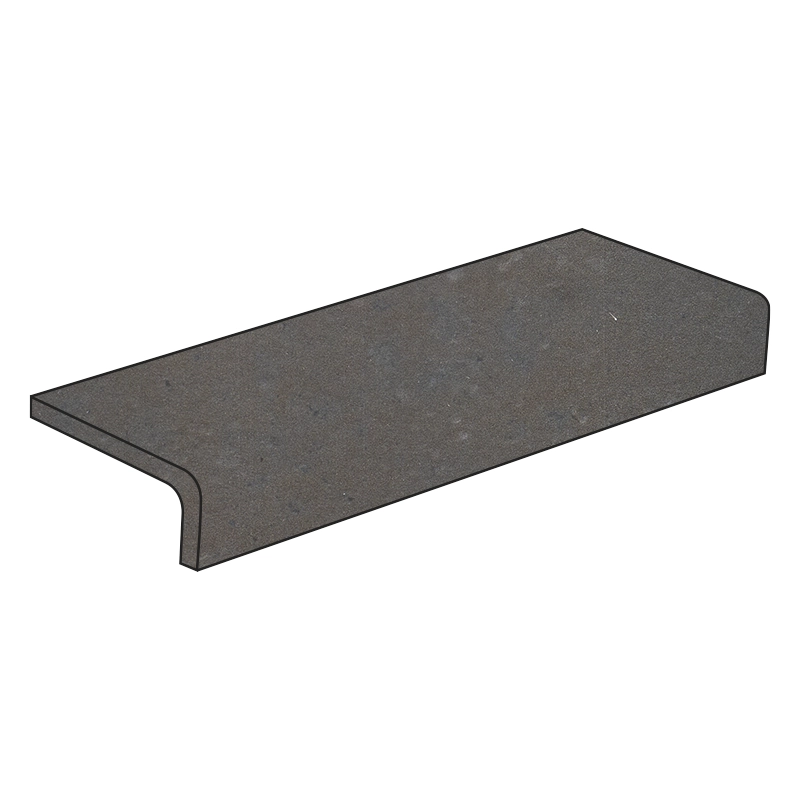 Cotto-Optik Winkel Stufe Italica Terra Arsa 10 x 40 x 4 cm
