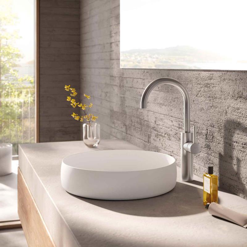 Herzbach Design iX Waschtisch-Einlochbatterie XL-Size