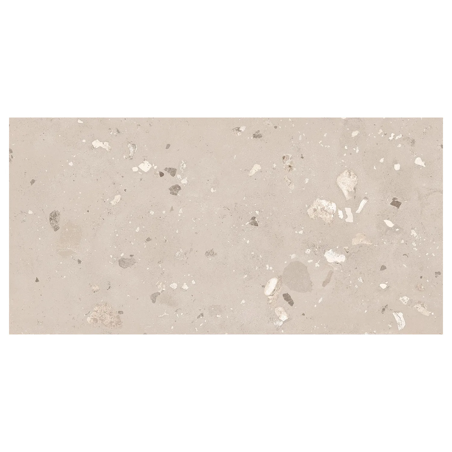 Betonoptik Fliesen I Cementi Ivory Ciottolo 60 x 120 cm