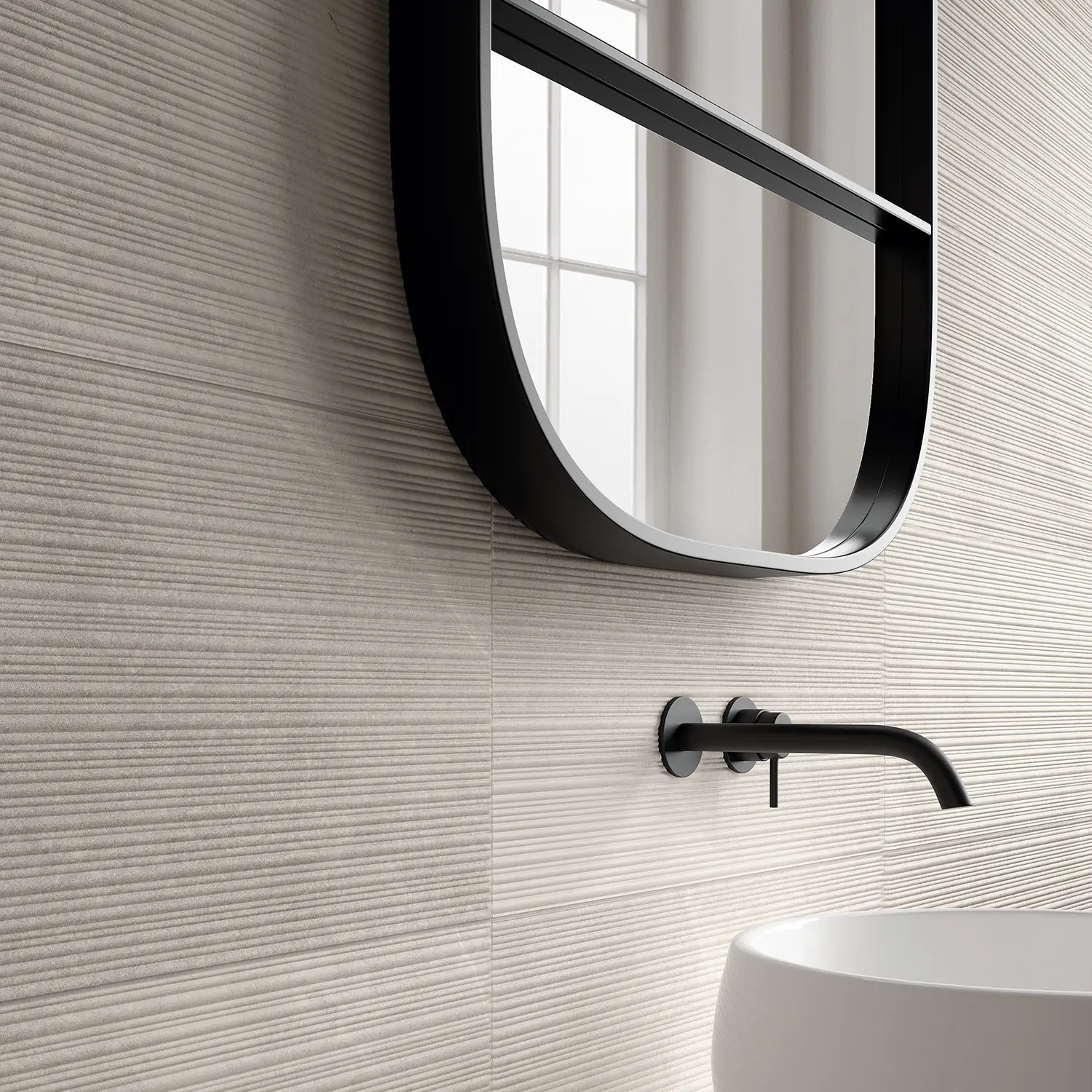 Schieferoptik Dekor Shale Moon Ribbed 60 x 120 cm