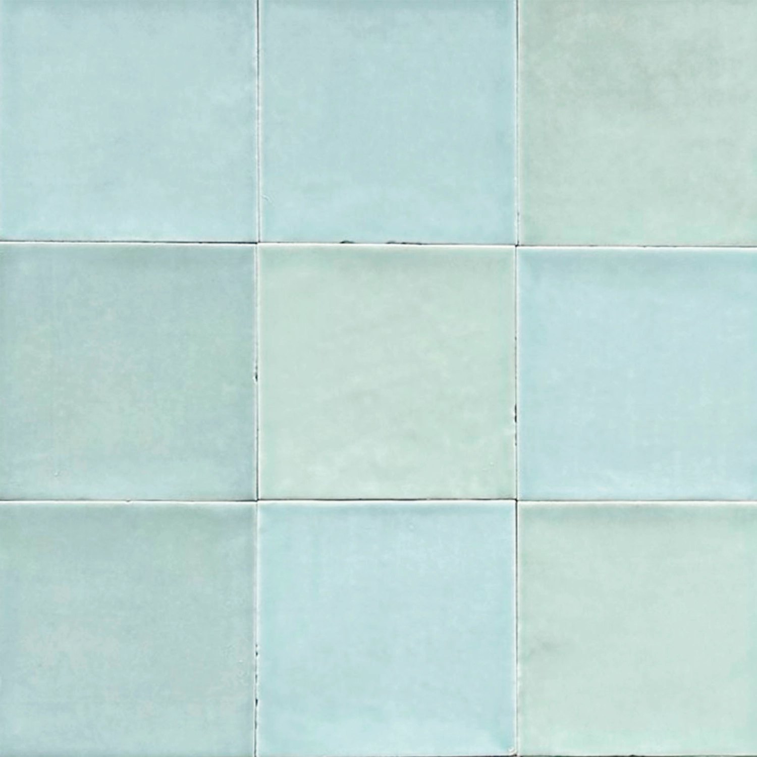 Fliese Casa Zellige Mint 12 x 12 cm