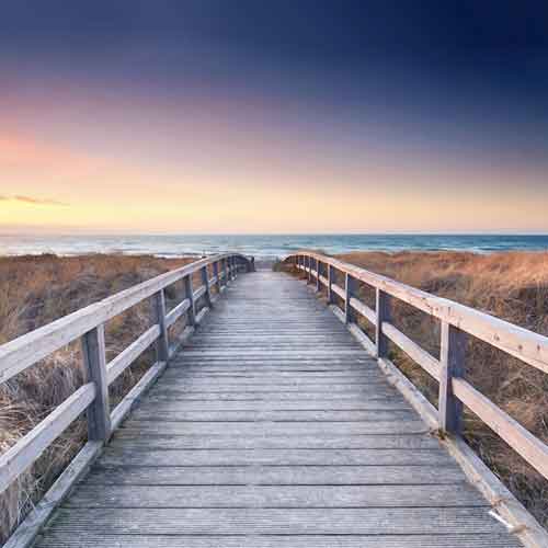 Dünensteg Sunset 15