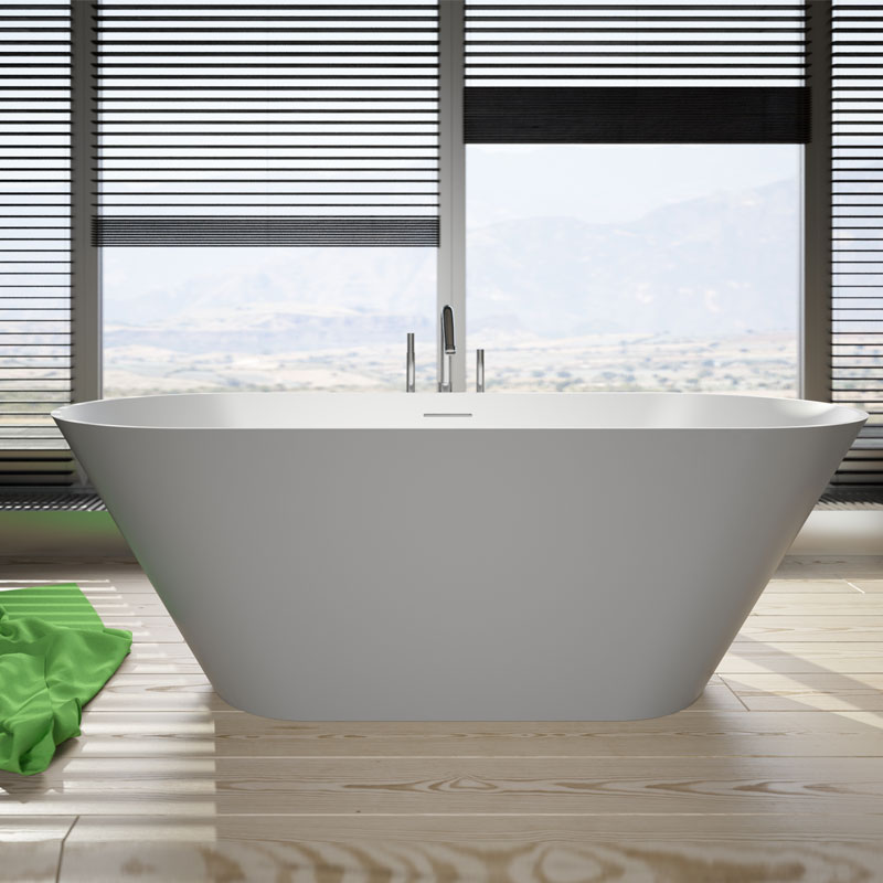 Riho Barcelona Solid Surface Badewanne 170 x 70 x 58 cm