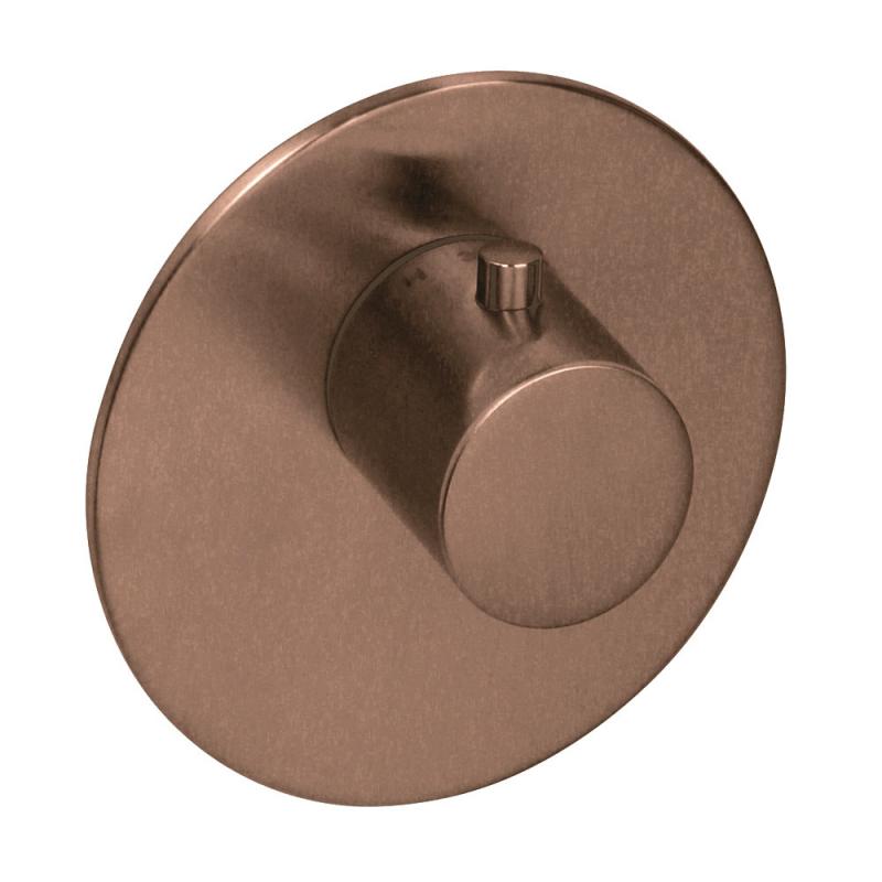 Herzbach Logic XL Vario Thermostat Farbset Copper Steel