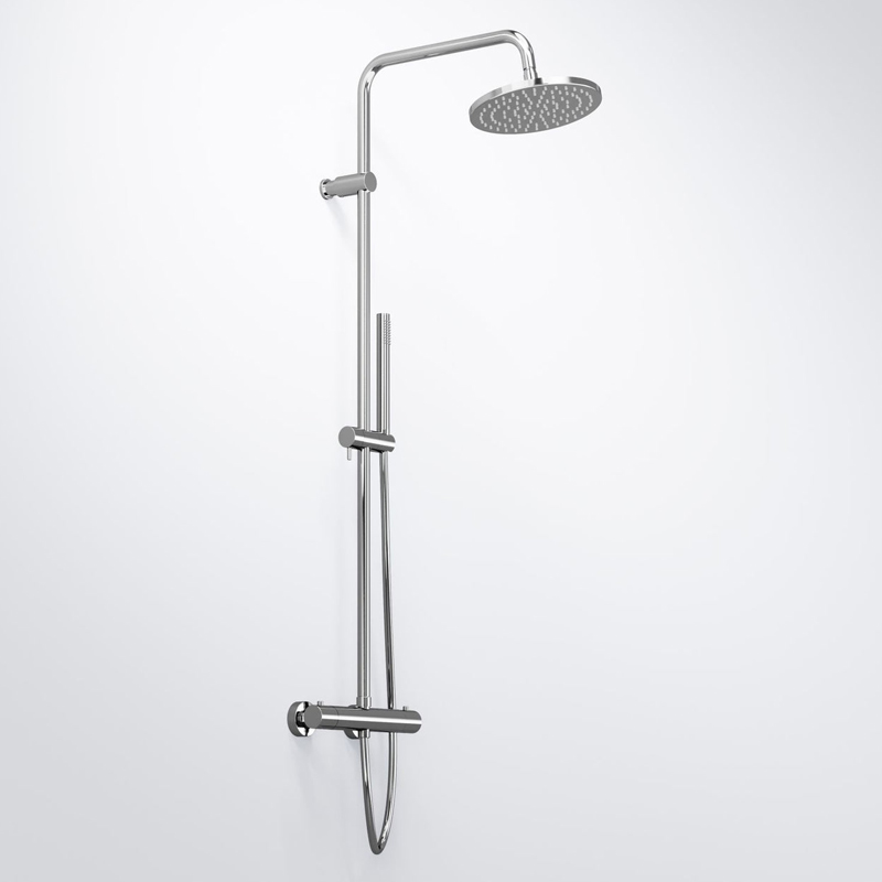 Steinberg Serie 340 Brauseset mit Armatur | Chrom