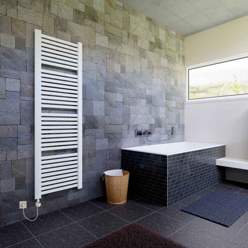 Corpotherma Dritto Badheizkörper rein elektrisch 500 x 1710