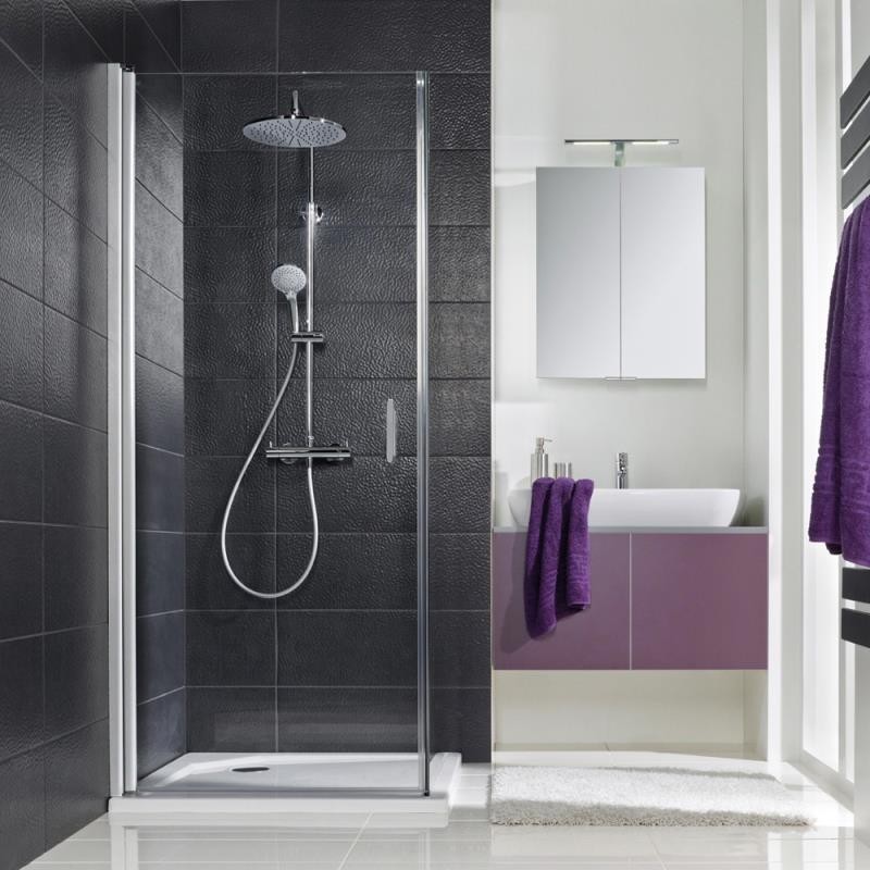HSK Favorit Nova Drehtür für Seitenwand 75 x 195 cm