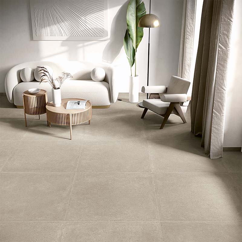 Betonoptik Bodenfliese Terracruda Creta 100 x 100 cm