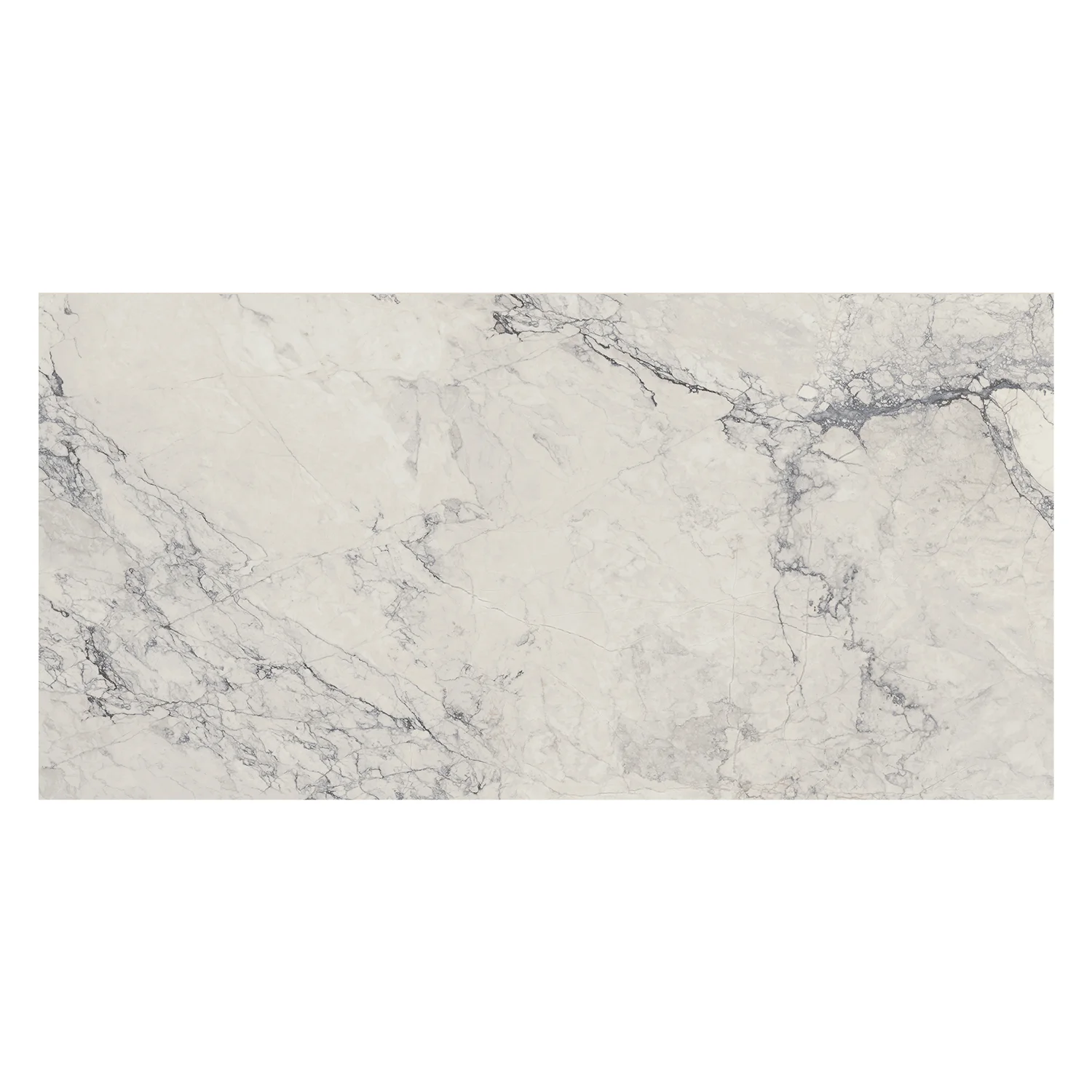 Marmoroptik Fliese Bianco Camouflage Silk 30 x 60 cm