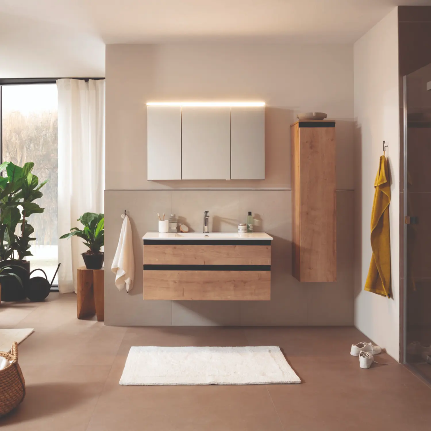 Schöner Wohnen Badmöbel Set Stockholm rechts