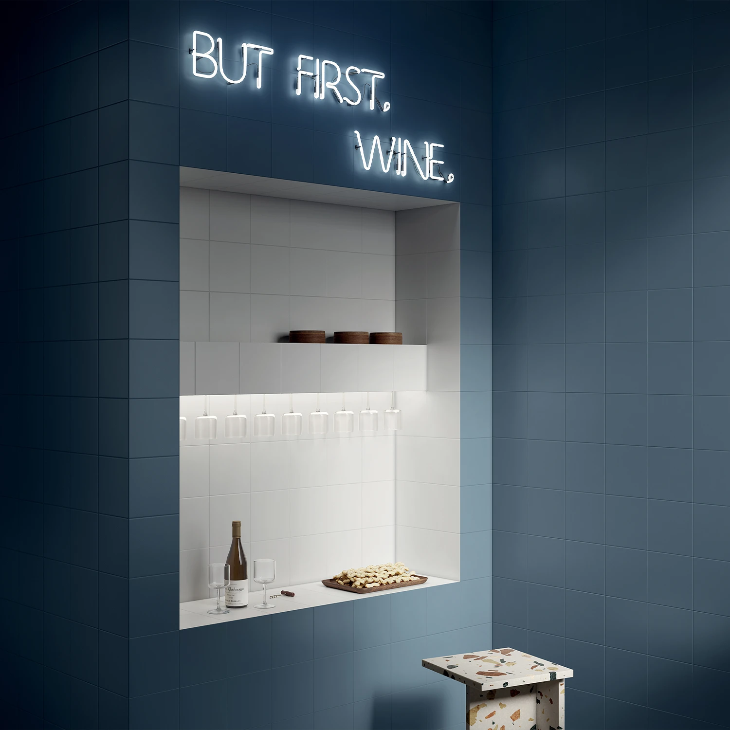Fliese CIR Forever Color Matte Finish Blue 20 x 20 cm