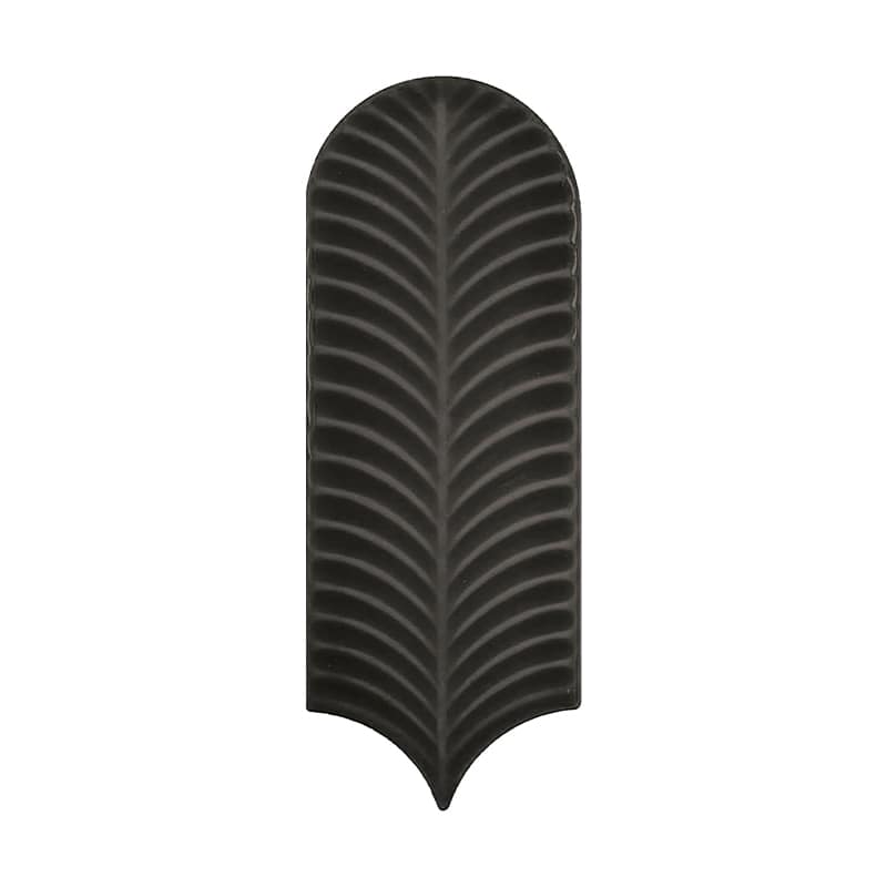 Wandfliese Blattform Alma Scale Black Brillo 8 x 21,5 cm