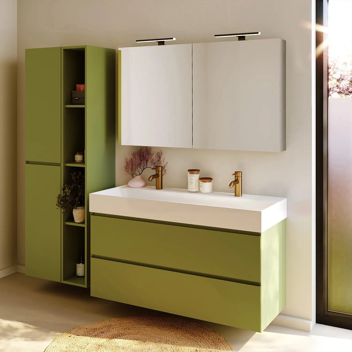 Riho Spring-Up Rise Waschtisch mit Unterschrank