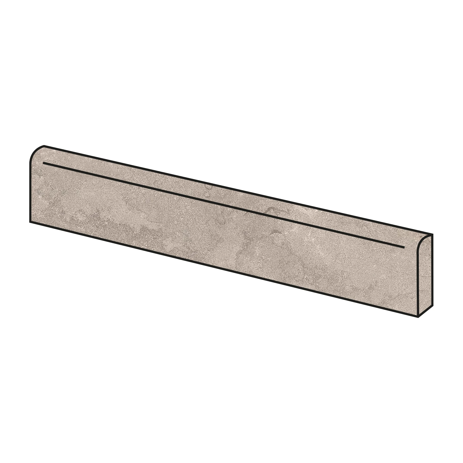 Steinoptik Sockel Portland Rock Taupe 7,5 x 60 cm