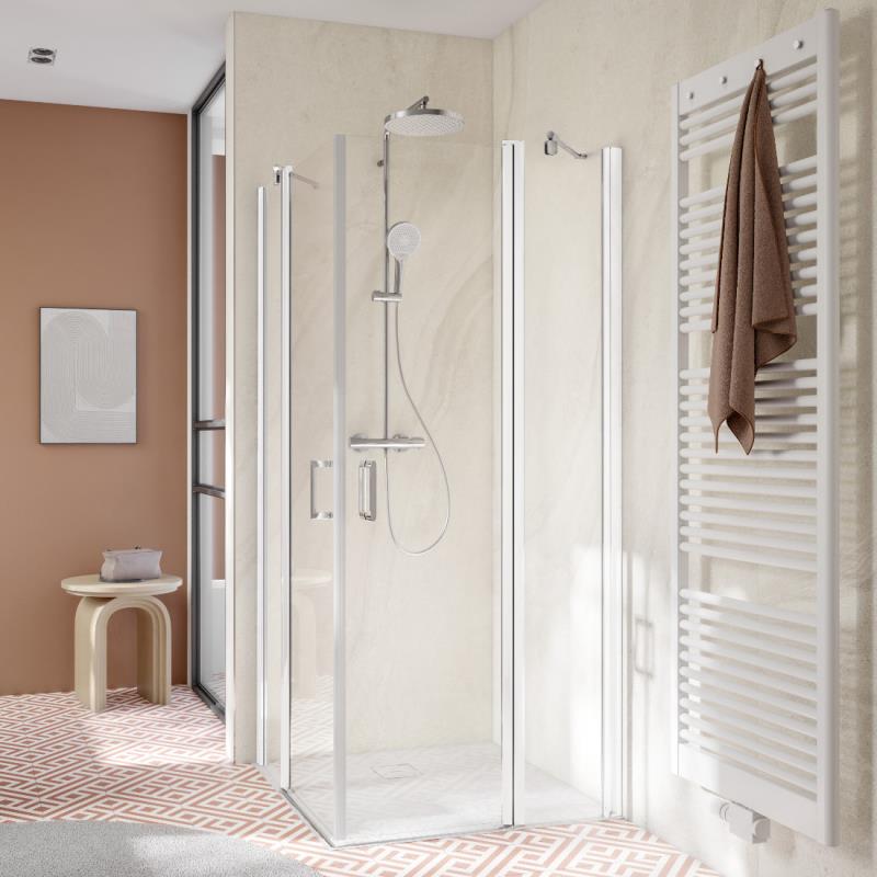 HSK Favorit Nova Eckeinstieg 4 teilig 90 x 80 cm