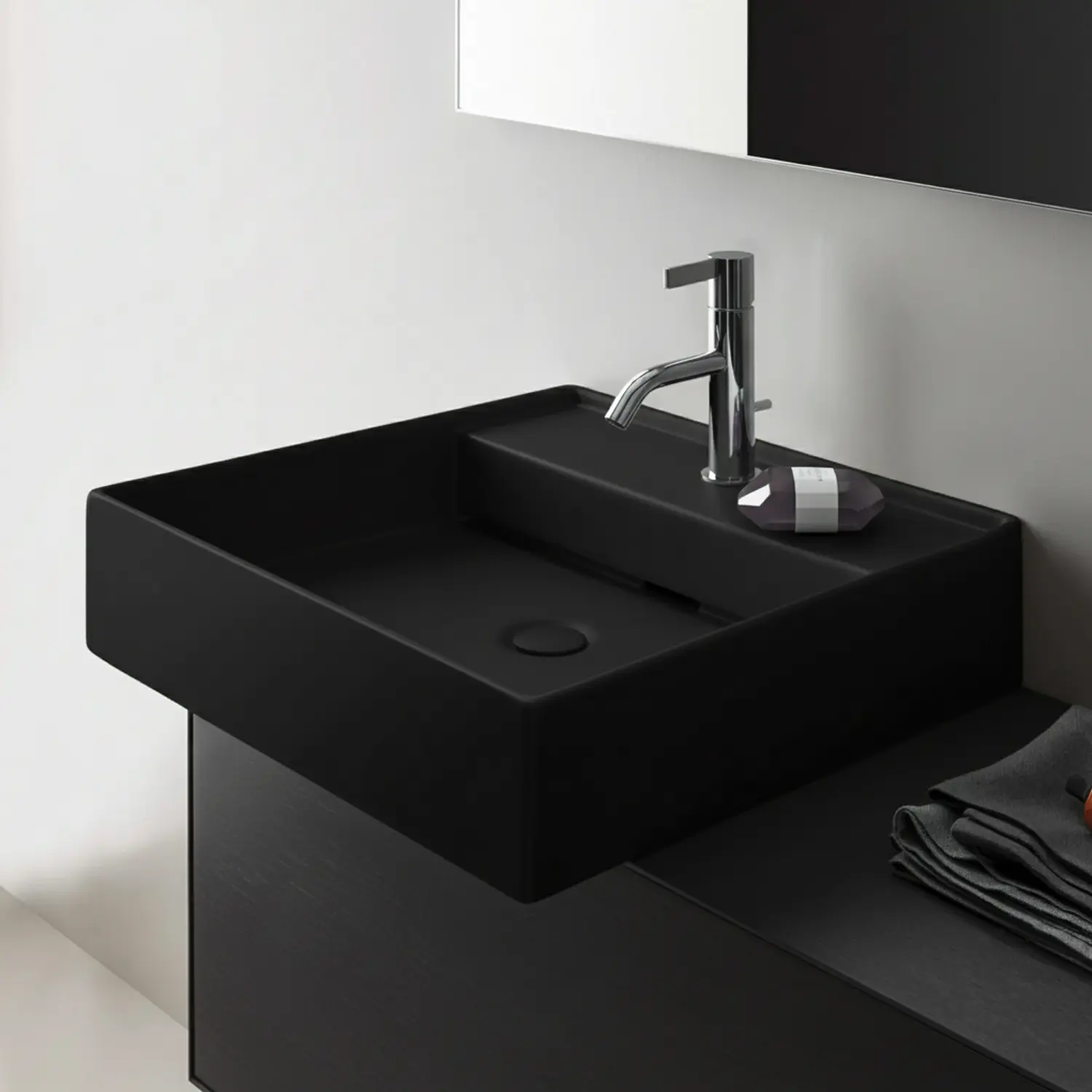 Laufen Kartell Aufsatz Handwaschbecken 46 x 46 cm