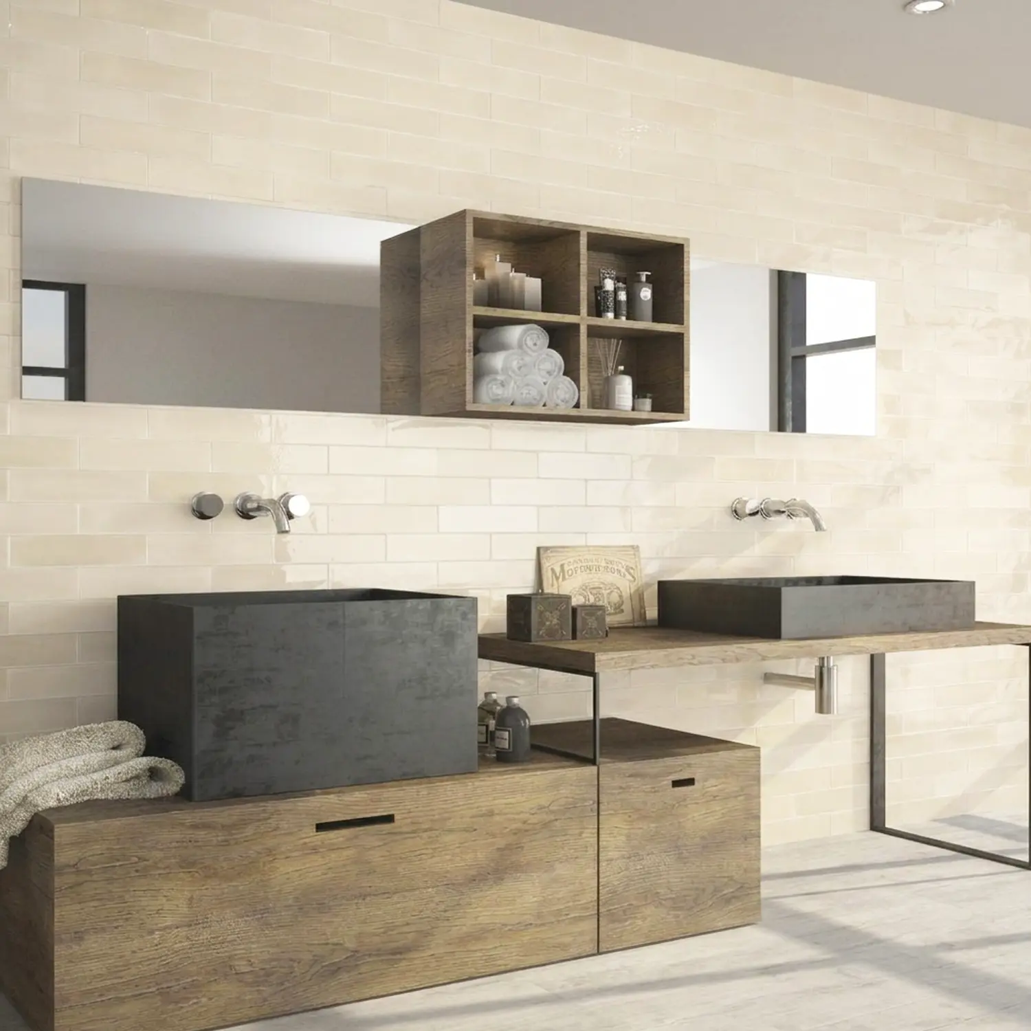 Casa Collection Opal Ivory 7,5 x 30 cm Wandfliese