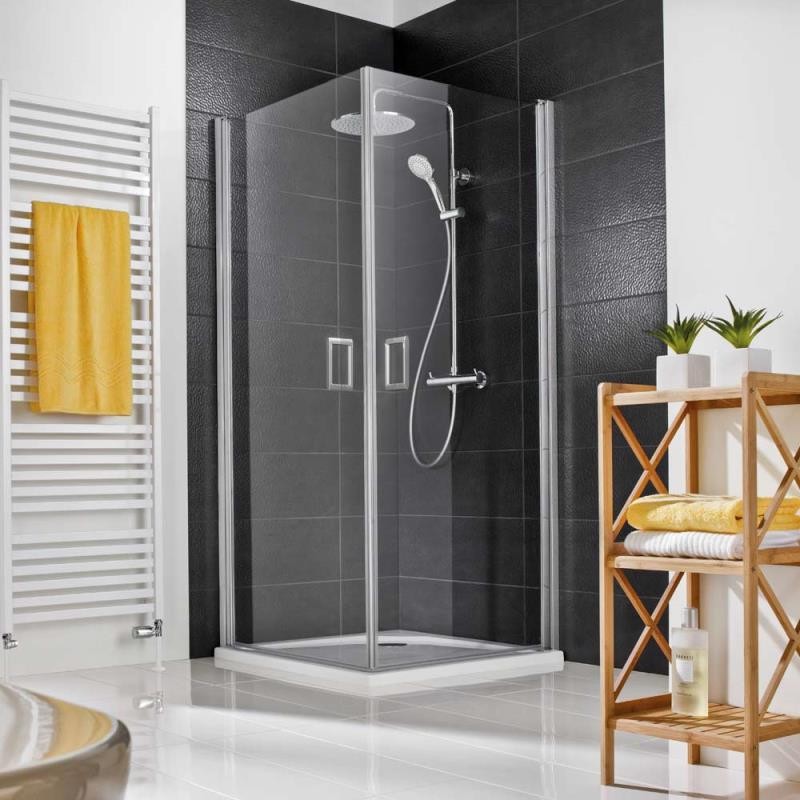 HSK Favorit Nova Eckeinstieg 2 teilig 90 x 80 cm