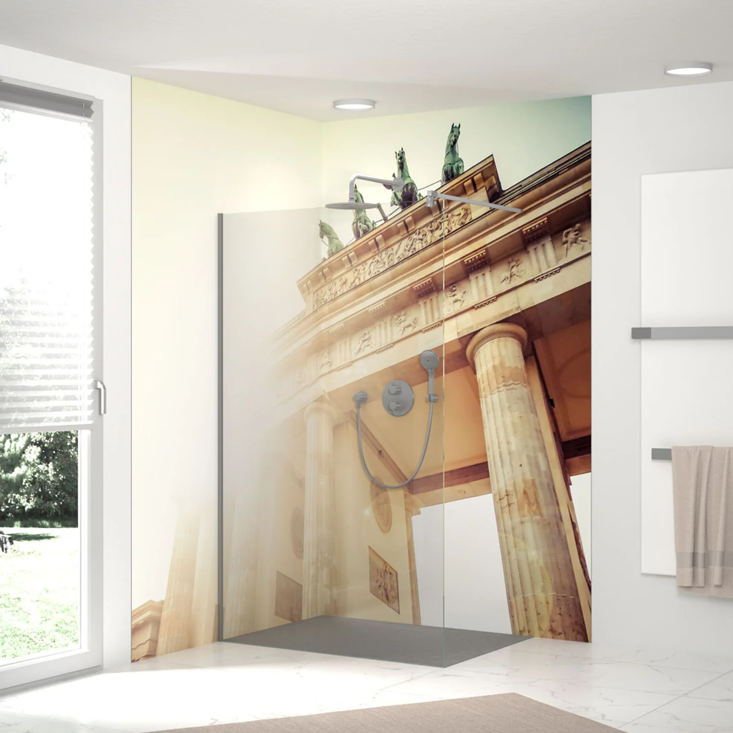HSK RenoDeco Fotodruck Designplatte Seidenmatt 150 x 255 cm