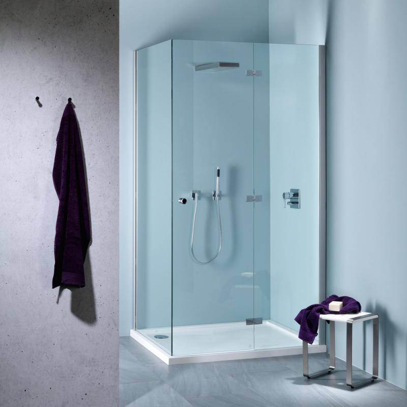 Repabad Verona Mineralwerkstoff Duschwanne 100 x 100 cm