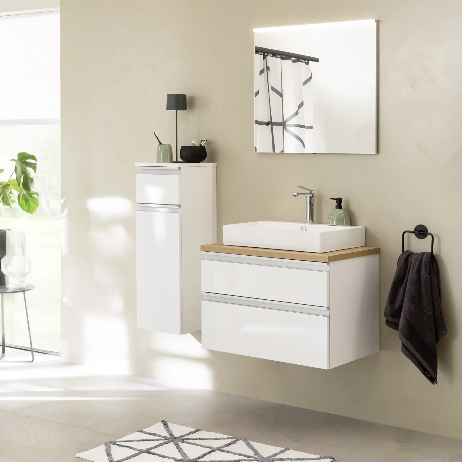 Schöner Wohnen Badmöbel Set Stockholm 70 cm