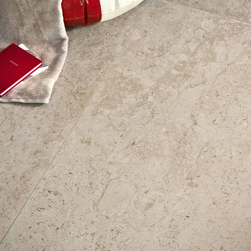 Travertin Fliese In Falda Perlato di Sicilia R11 60 x 120 cm