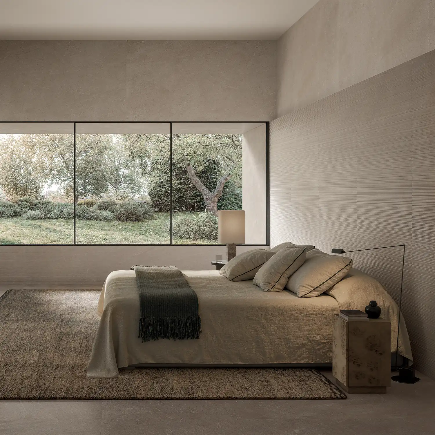 Steinoptik Fliese Natural Argil 120 x 120 cm