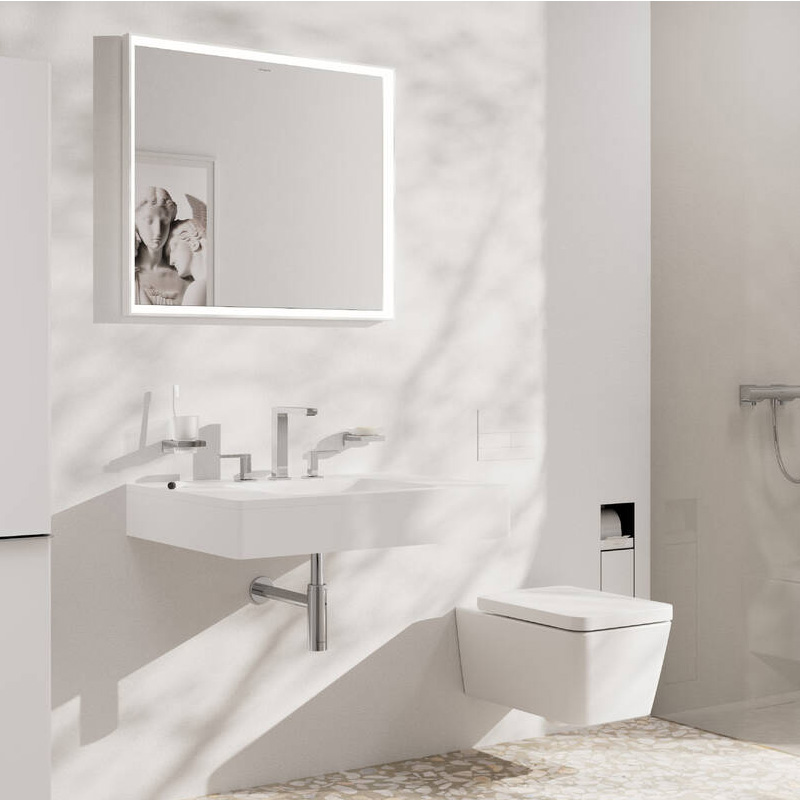 Hansgrohe Tecturis E 3-Loch Waschtischarmatur 150 CoolStart