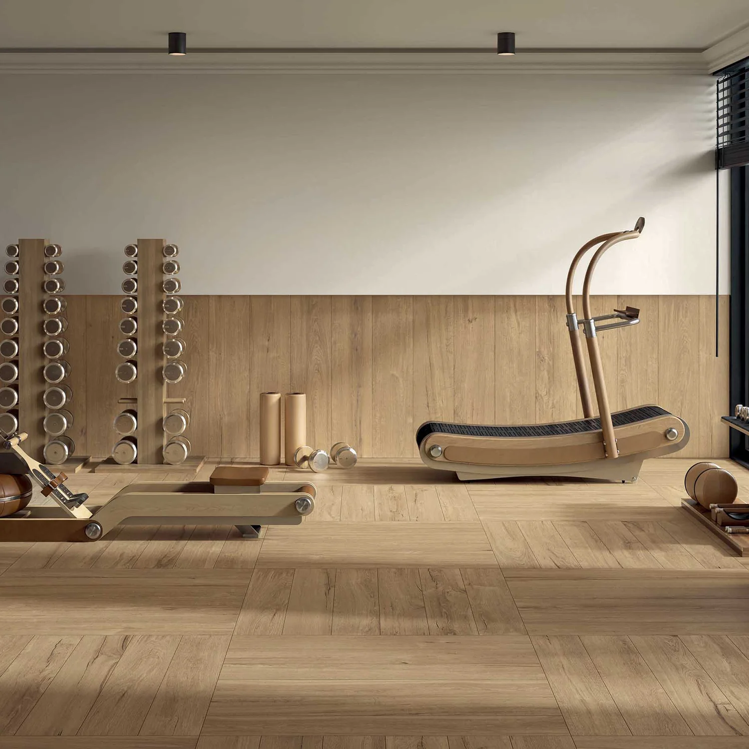 Holzoptik Fliese Cercom Bark Walnut 20 x 120 cm