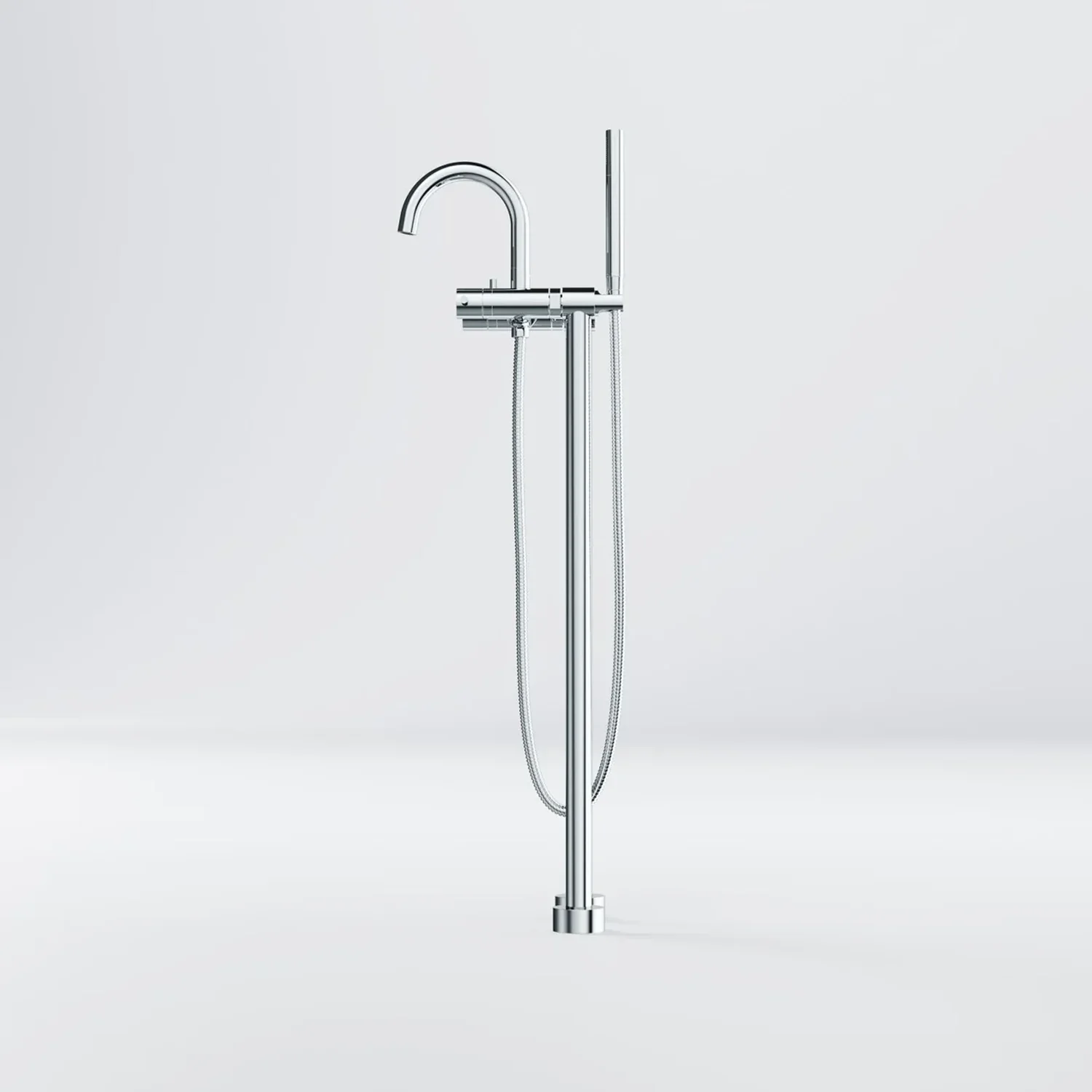 Steinberg Serie 100 Wannen/Brause-Armatur freistehend