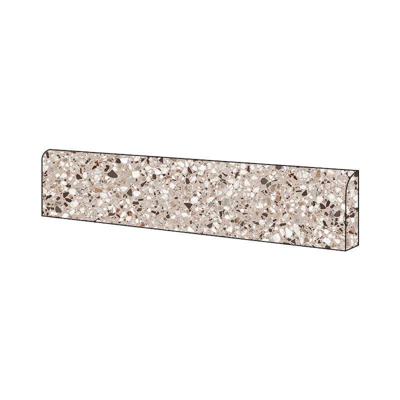 Terrazzo Beton Sockel Kado Clay Flakes 9 x 60 cm