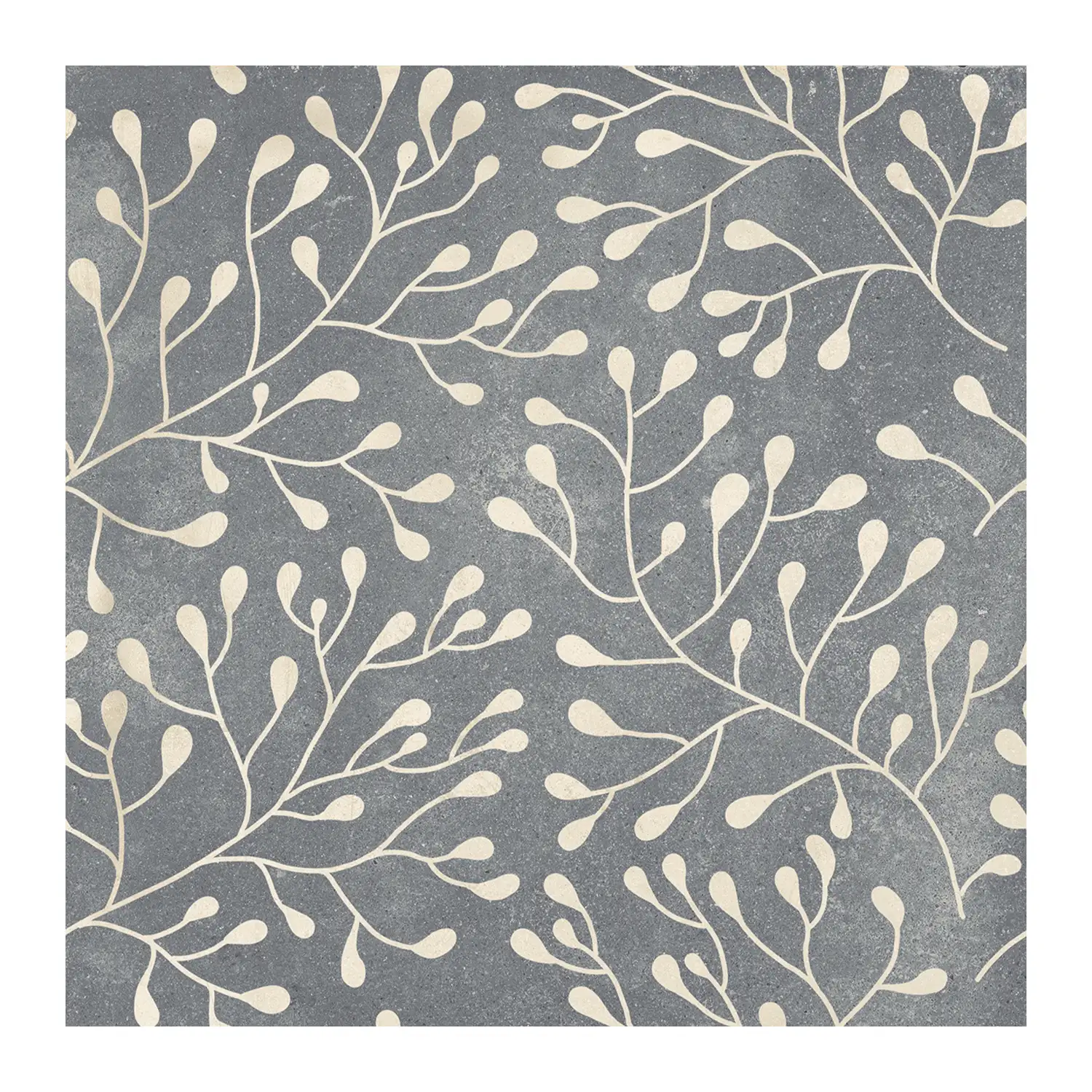 Jugendstil Fliese Design Evo Ciano A 20 x 20 cm