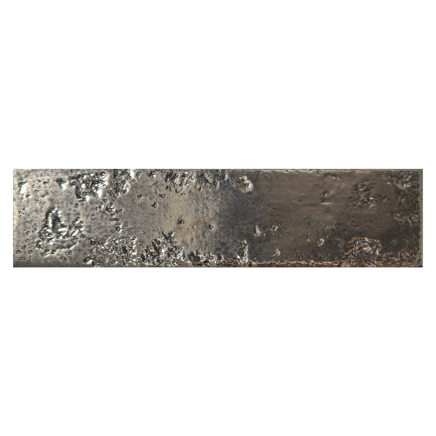 Wandfliese Brick Ziegeloptik Ark Metal 6 x 25 cm Muster