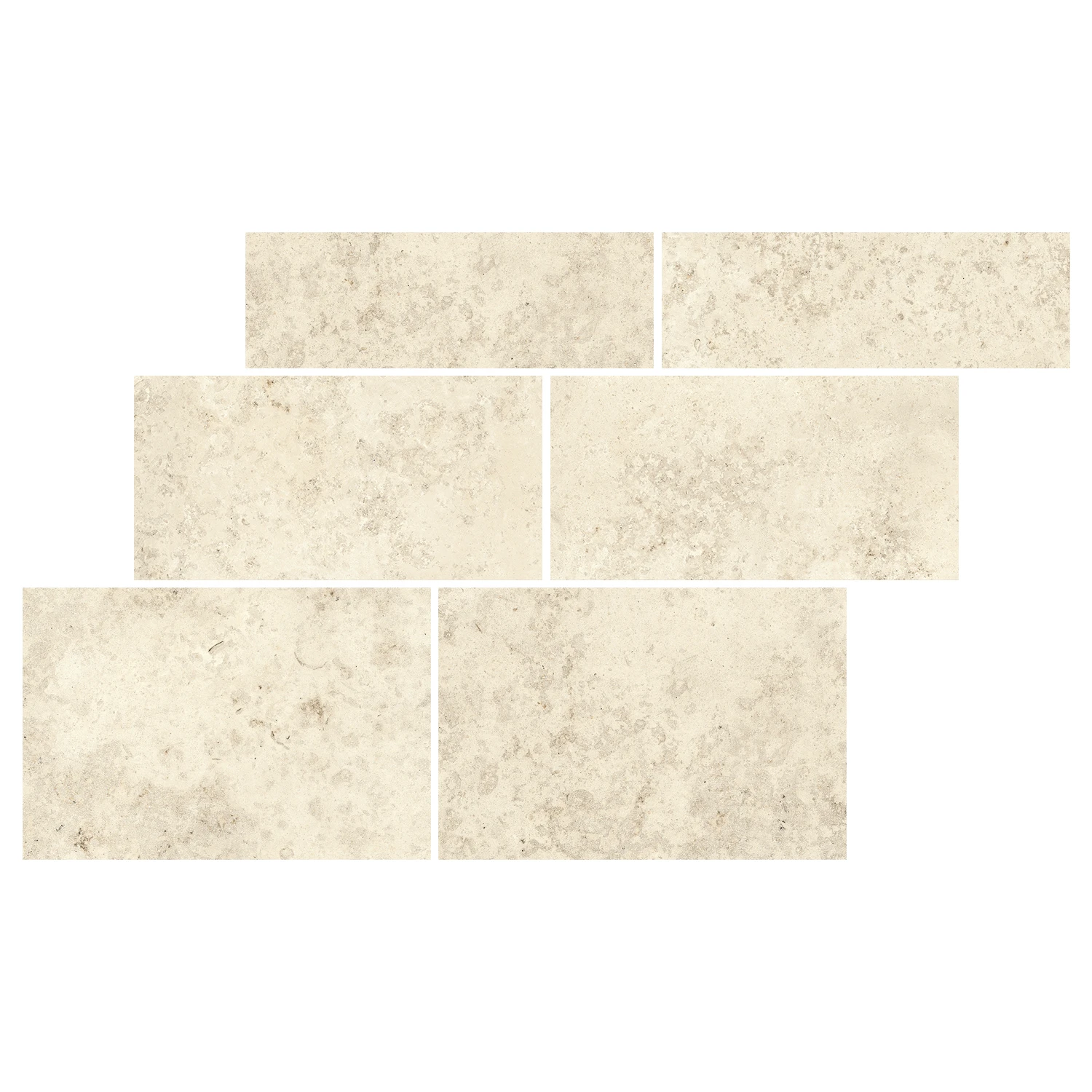 Fliesen Jurassic Fossil Crema 3D Runner Package