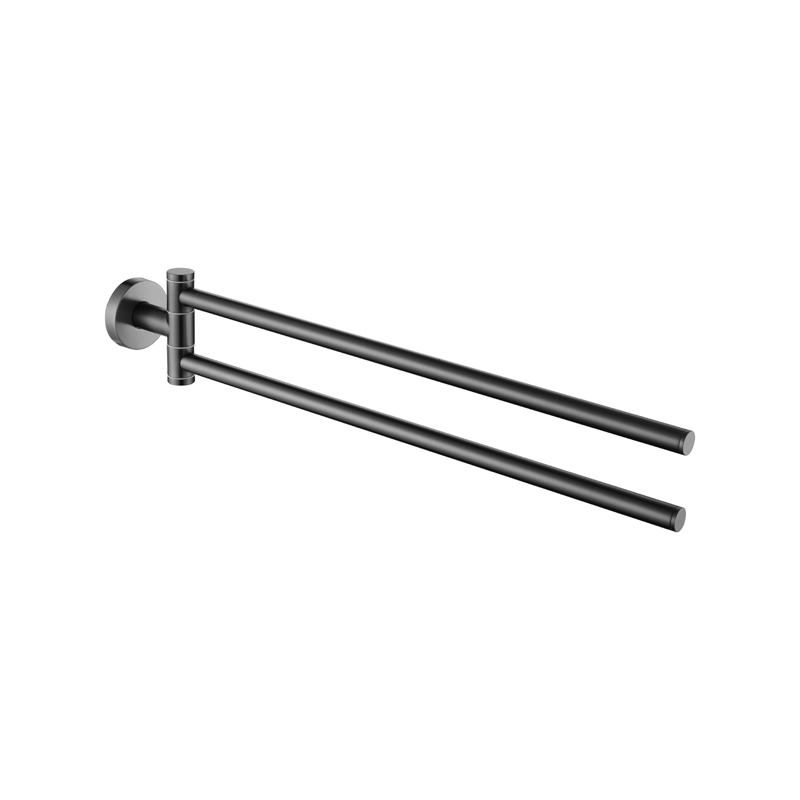 Avenarius Serie 200 gunmetal Handtuchhalter 2 teilig